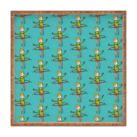 Mummysam Hula Hoop Happy Square Tray
