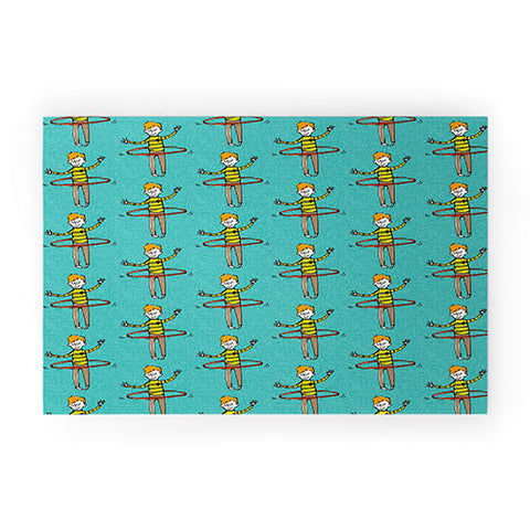 Mummysam Hula Hoop Happy Welcome Mat