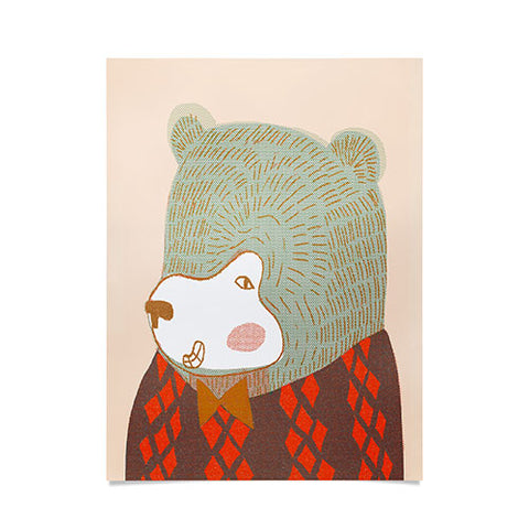 Mummysam Mr Bear Poster