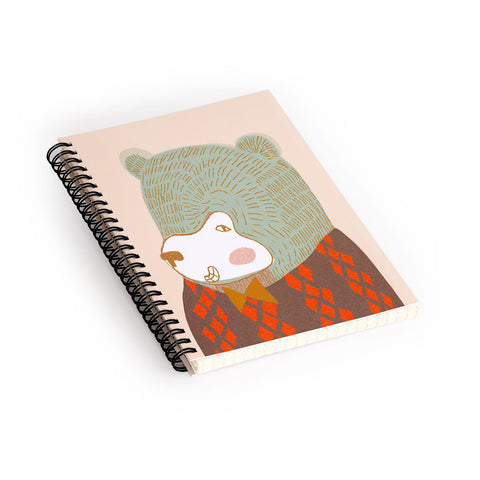 Mummysam Mr Bear Spiral Notebook