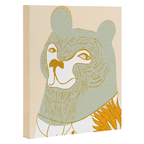 Mummysam Mrs Bear Art Canvas