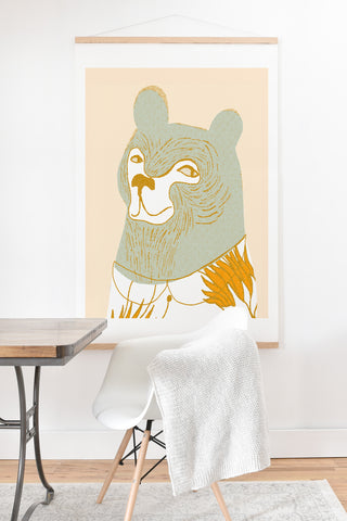 Mummysam Mrs Bear Art Print And Hanger