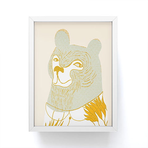 Mummysam Mrs Bear Framed Mini Art Print