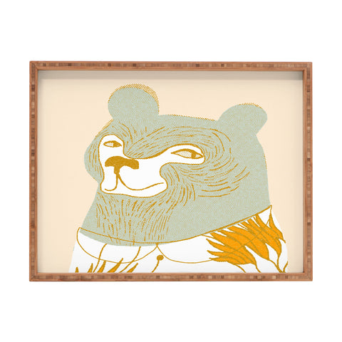 Mummysam Mrs Bear Rectangular Tray