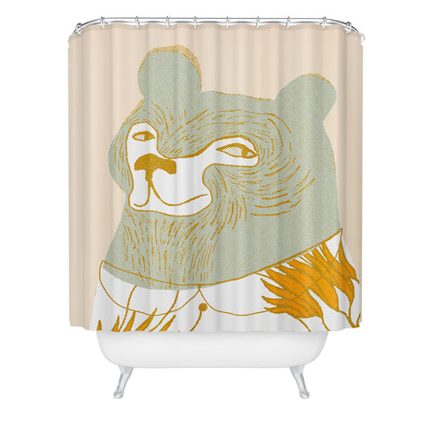 Mummysam Mrs Bear Shower Curtain