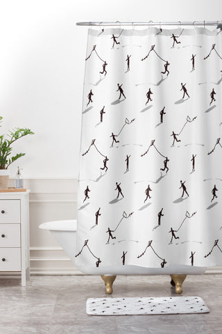 Mummysam Playground Shower Curtain And Mat