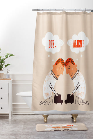 Mummysam Playtime Shower Curtain And Mat