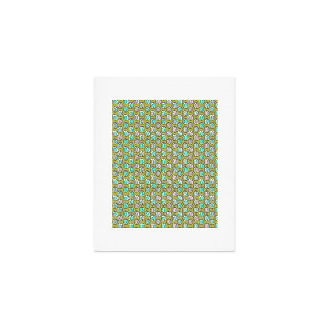 Mummysam Pomegranate Gray Art Print