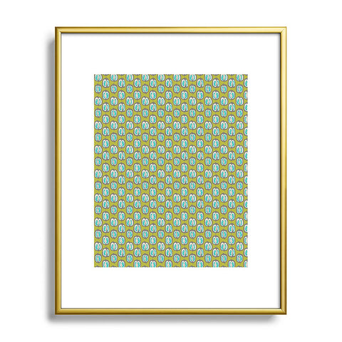 Mummysam Pomegranate Gray Metal Framed Art Print