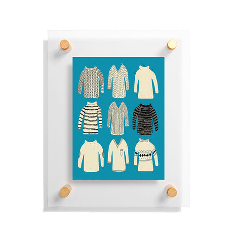 Mummysam Sweaters Floating Acrylic Print