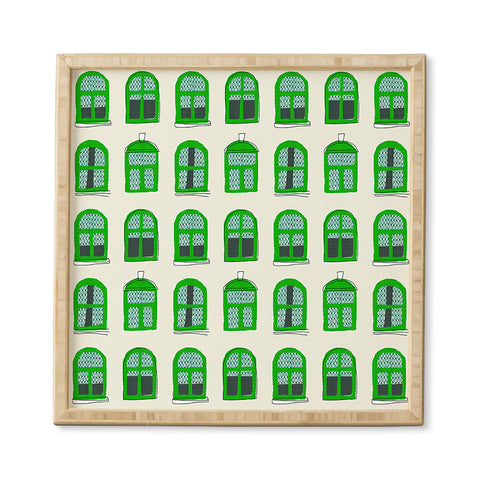 Mummysam Windows Framed Wall Art