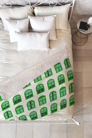 Mummysam Windows Fleece Throw Blanket