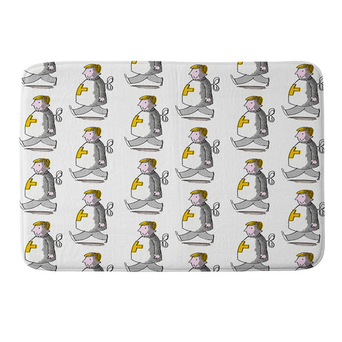 Mummysam Windup Men Memory Foam Bath Mat