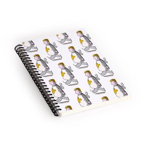 Mummysam Windup Men Spiral Notebook