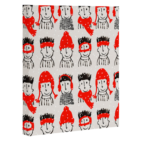 Mummysam Winter Hats Art Canvas