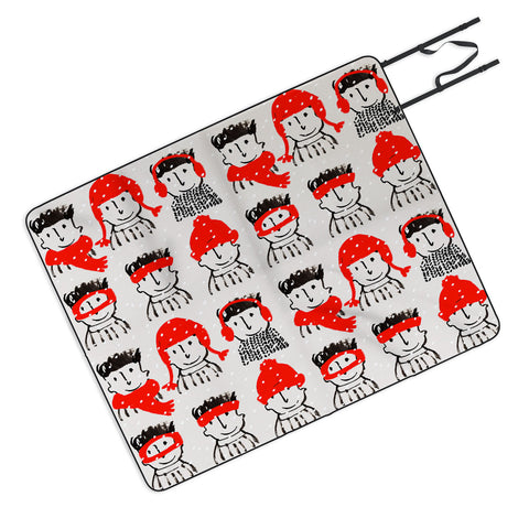 Mummysam Winter Hats Picnic Blanket