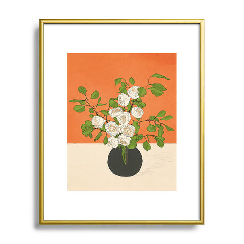 Nadja Beautiful Bouquet 05 Metal Framed Art Print