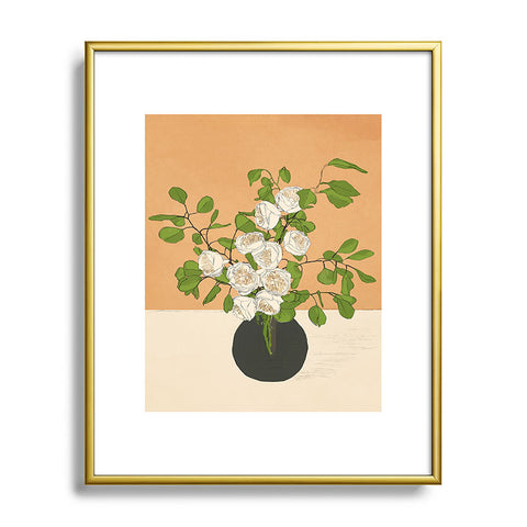 Nadja Beautiful Bouquet 06 Metal Framed Art Print