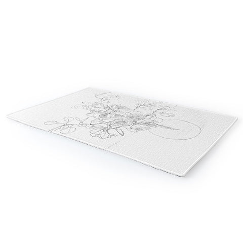 Nadja Beautiful Bouquet Line Area Rug