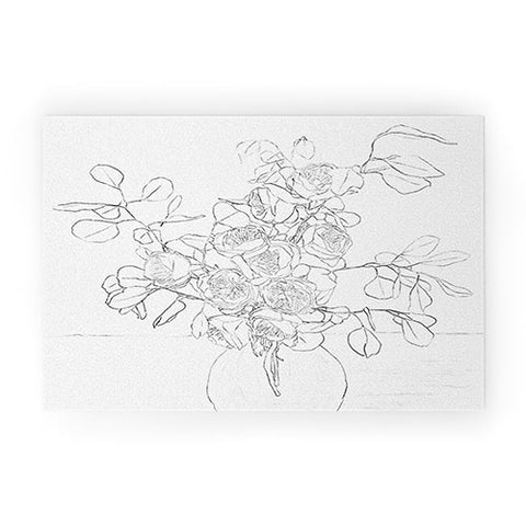 Nadja Beautiful Bouquet Line Welcome Mat