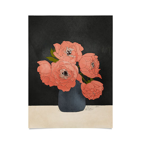 Nadja Bouquet Gift Red Poster