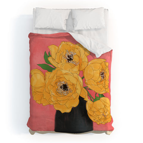 Nadja Bouquet Gift Sunny Duvet Cover