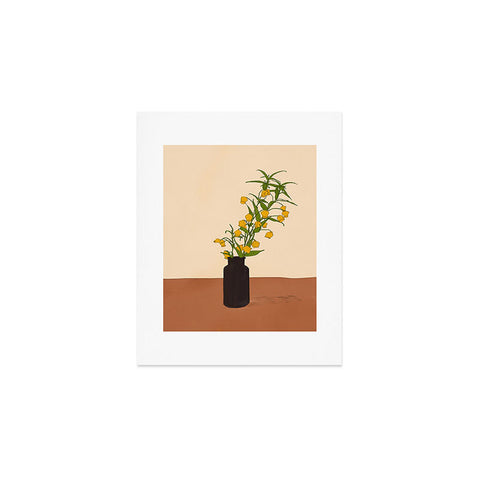 Nadja Branch Gift Terracotta Art Print