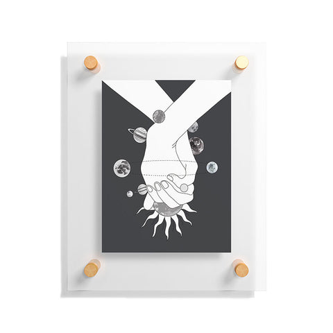 Nadja Everything Revolves Around Us II Floating Acrylic Print