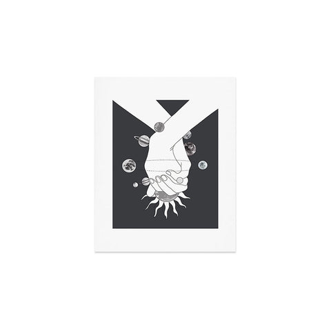 Nadja Everything Revolves Around Us II Art Print