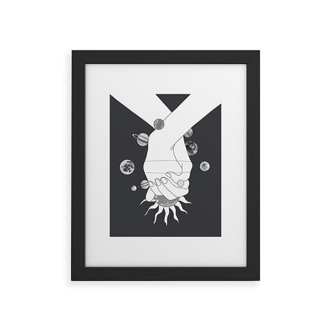 Nadja Everything Revolves Around Us II Framed Art Print