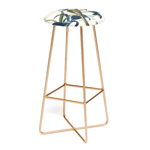 Nadja Little Bird and Flowers II Bar Stool