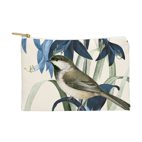 Nadja Little Bird and Flowers II Pouch