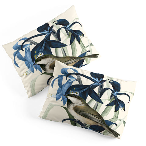 Nadja Little Bird and Flowers II Pillow Shams