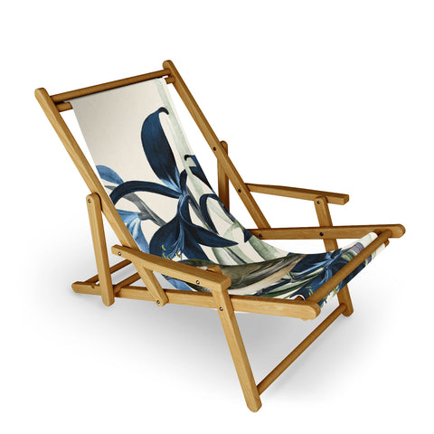 Nadja Little Bird and Flowers II Sling Chair
