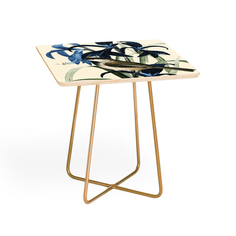 Nadja Little Bird and Flowers II Side Table