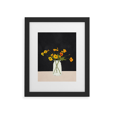 Nadja Little Gift Evening Framed Art Print
