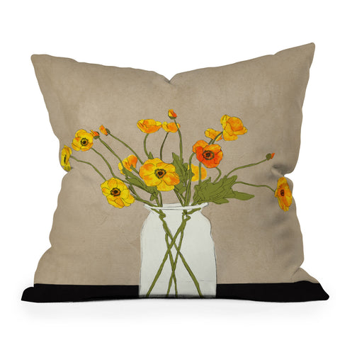 Nadja Little Gift Terra Throw Pillow