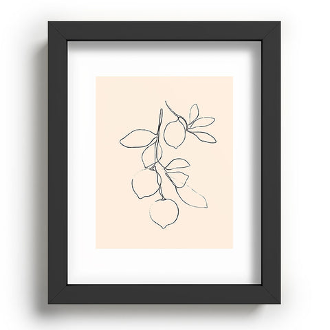Nadja Minimal Lemons Recessed Framing Rectangle