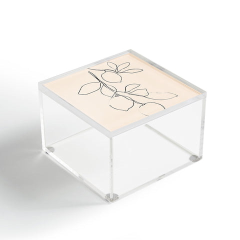 Nadja Minimal Lemons Acrylic Box