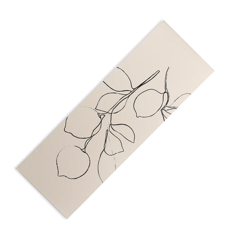Nadja Minimal Lemons Yoga Mat