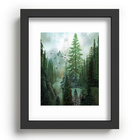 Nadja Mountain Morning 2 Recessed Framing Rectangle