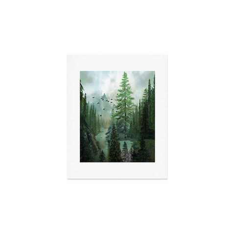Nadja Mountain Morning 2 Art Print