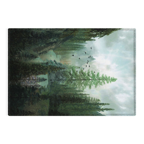 Nadja Mountain Morning 2 Outdoor Rug
