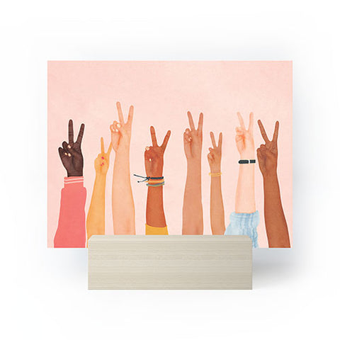 Nadja Peace II Mini Art Print