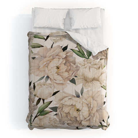 Nadja Peonies Pattern Comforter