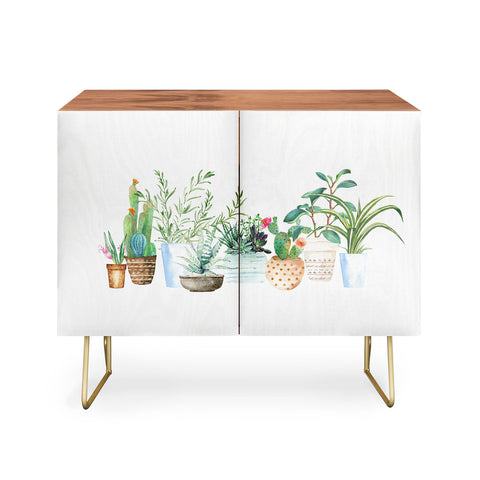 Nadja Plants I Credenza
