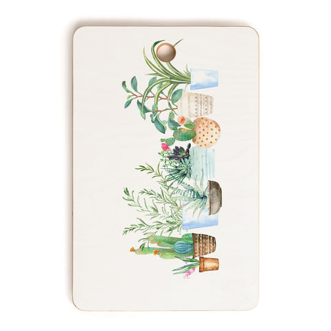 Nadja Plants I Cutting Board Rectangle