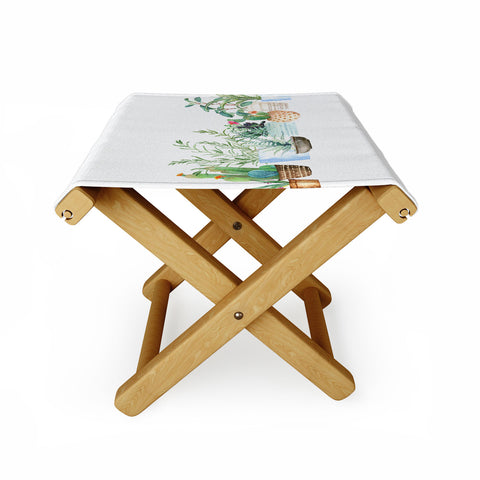 Nadja Plants I Folding Stool