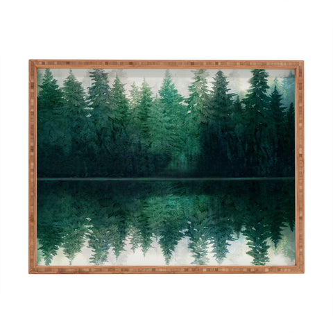 Nadja Reflection I Rectangular Tray