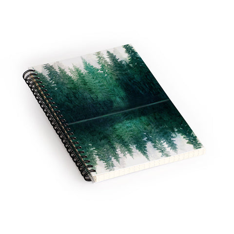 Nadja Reflection I Spiral Notebook